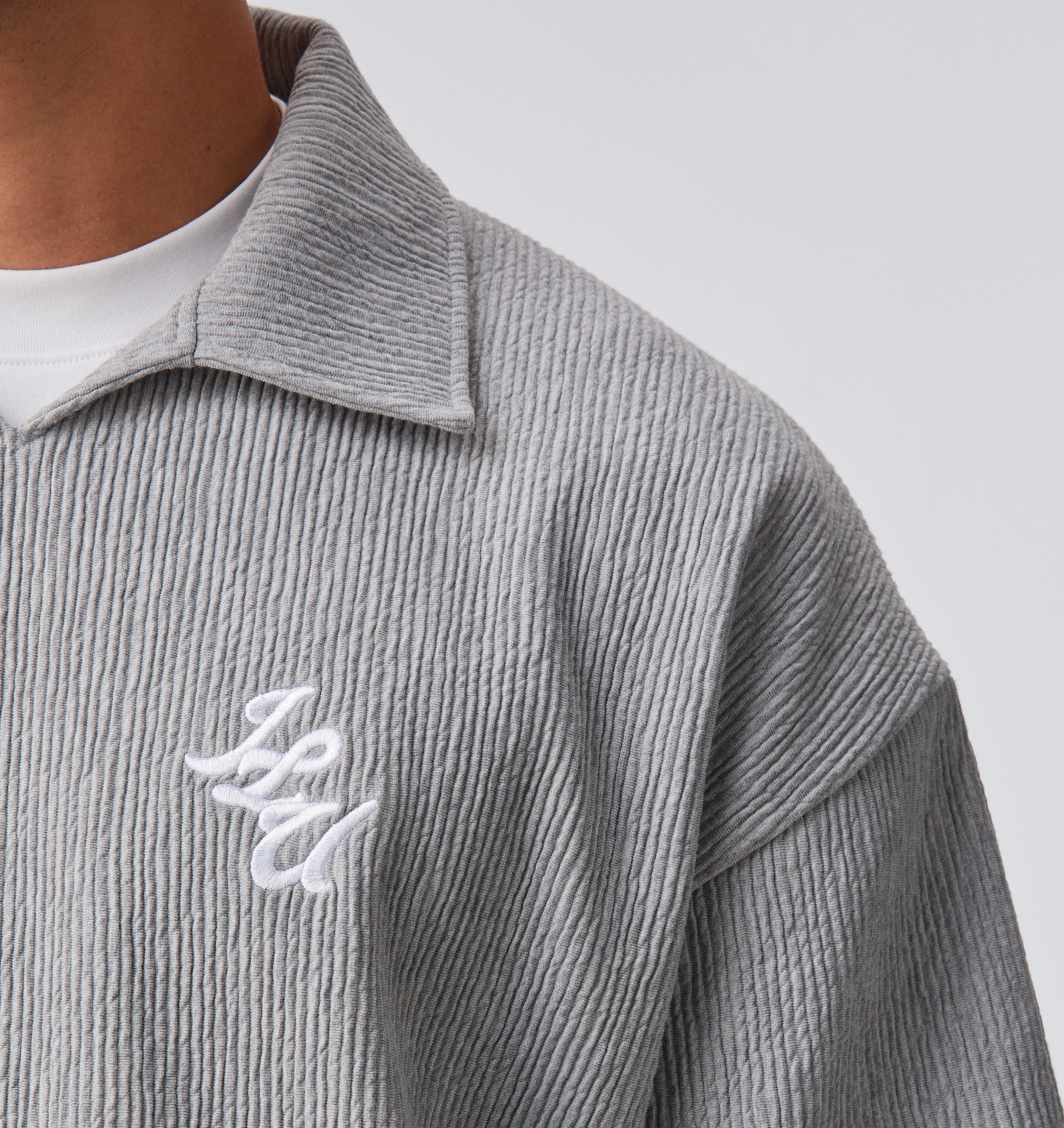 Jose SS Polo - Vintage Grey