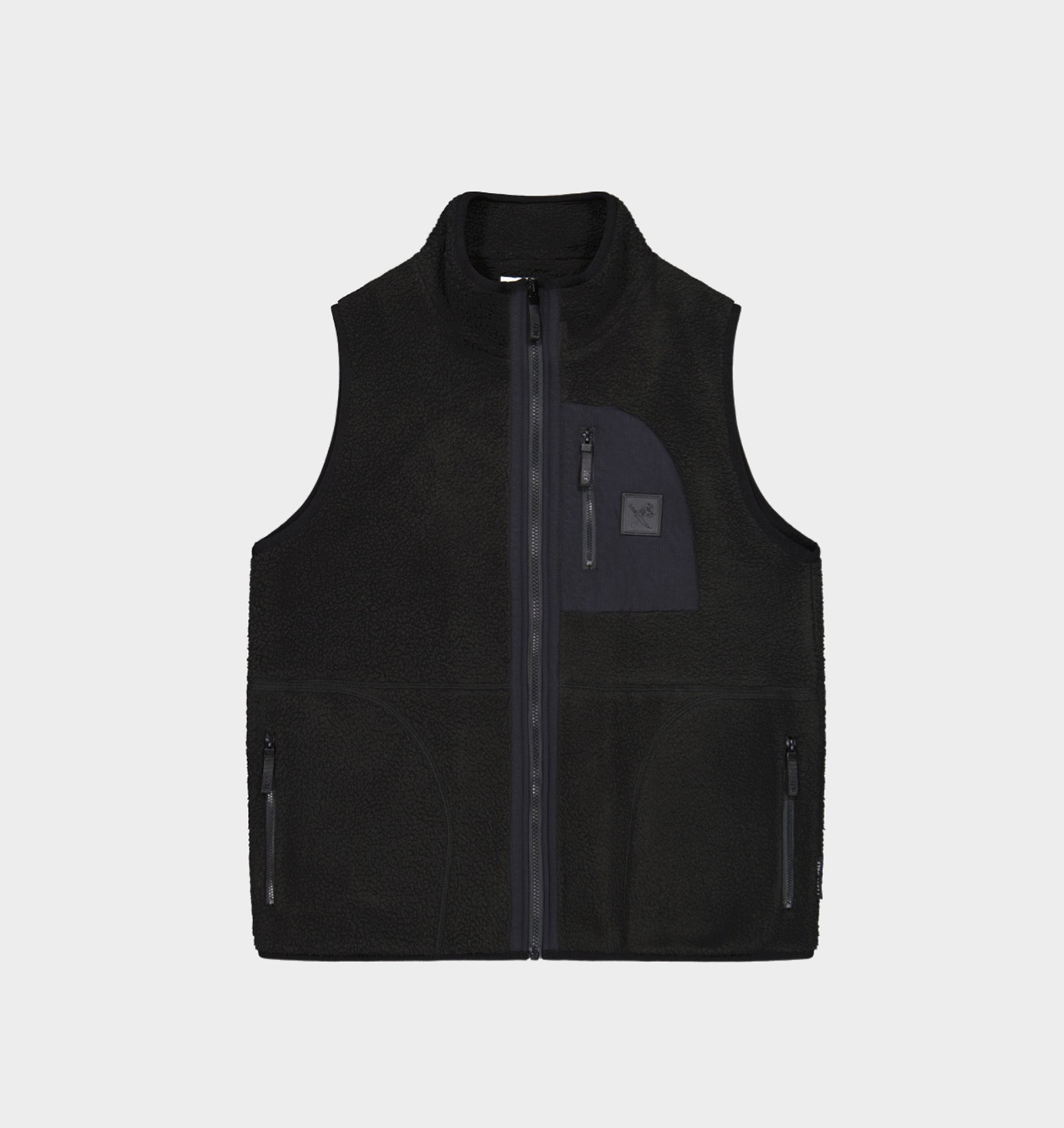 Harrison Sherpa Vest - Black