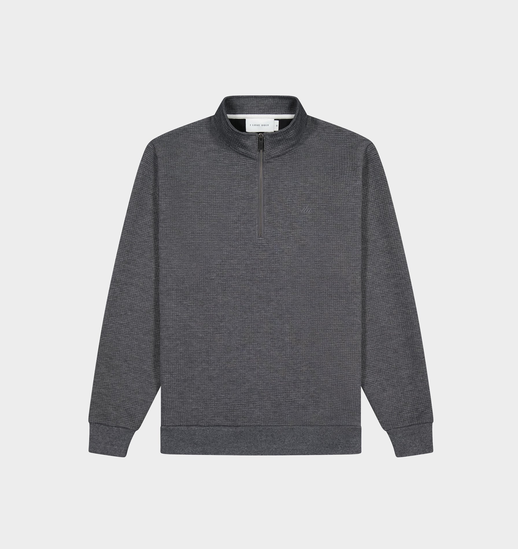 Textured Tottenham Pullover - Ash