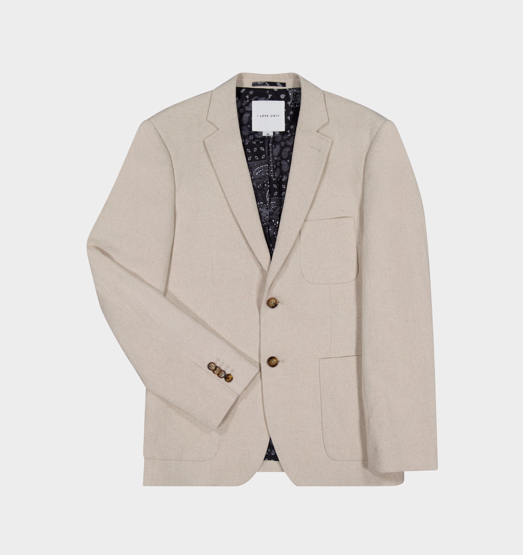 Murphy Linen Blazer - Bone