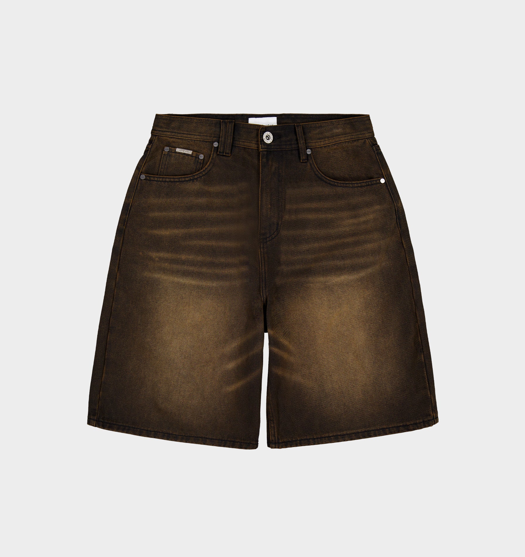 Wyatt Denim Short - Aged Espresso