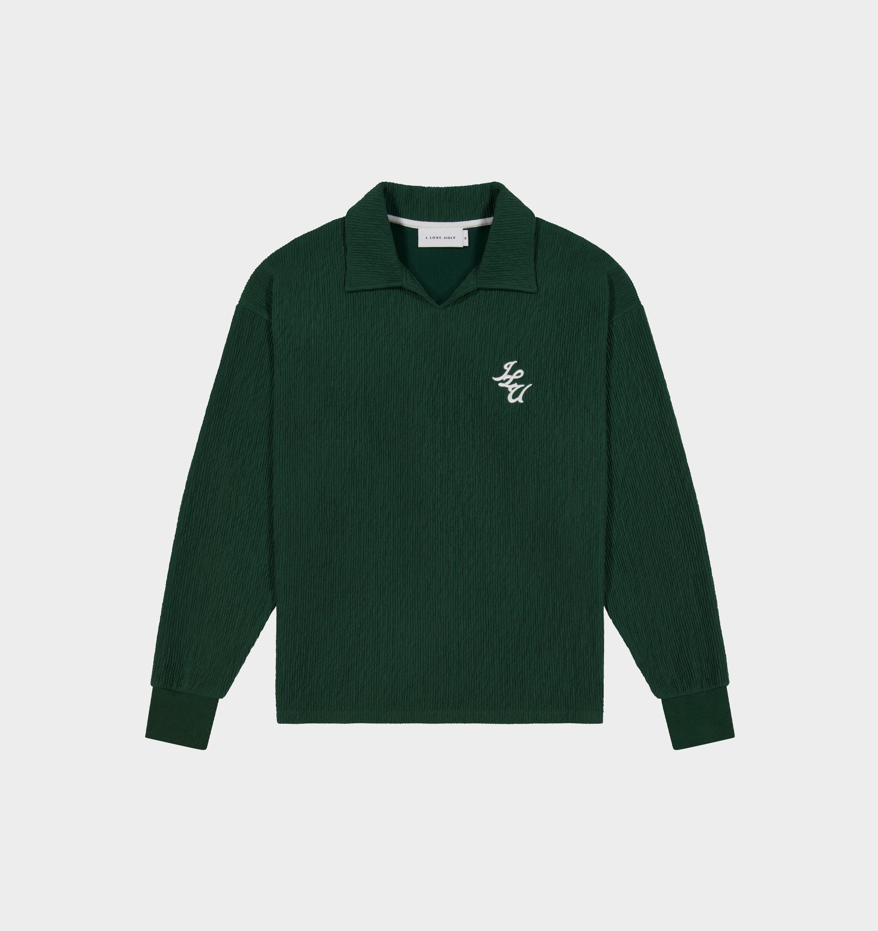 Josiah LS Polo - Forest Green