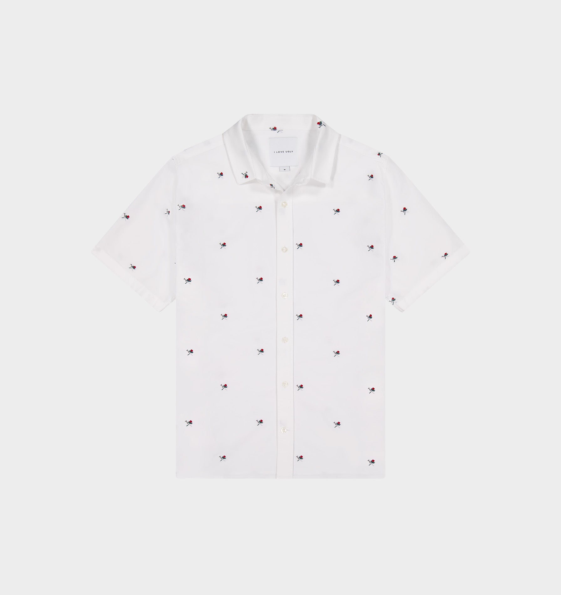 Rose and Dagger Jonty Shirt - White