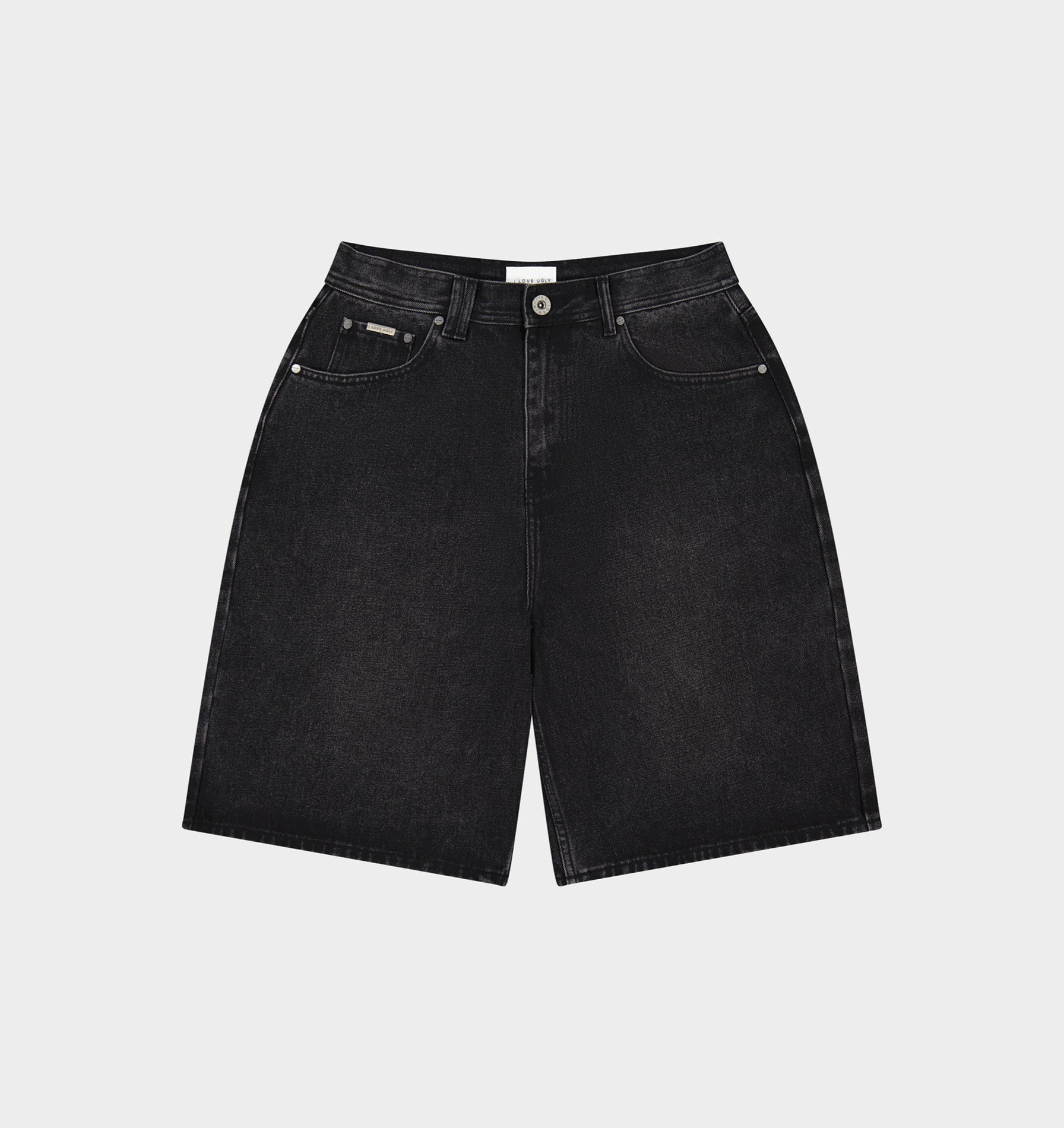 Wyatt Denim Short - Washed Black