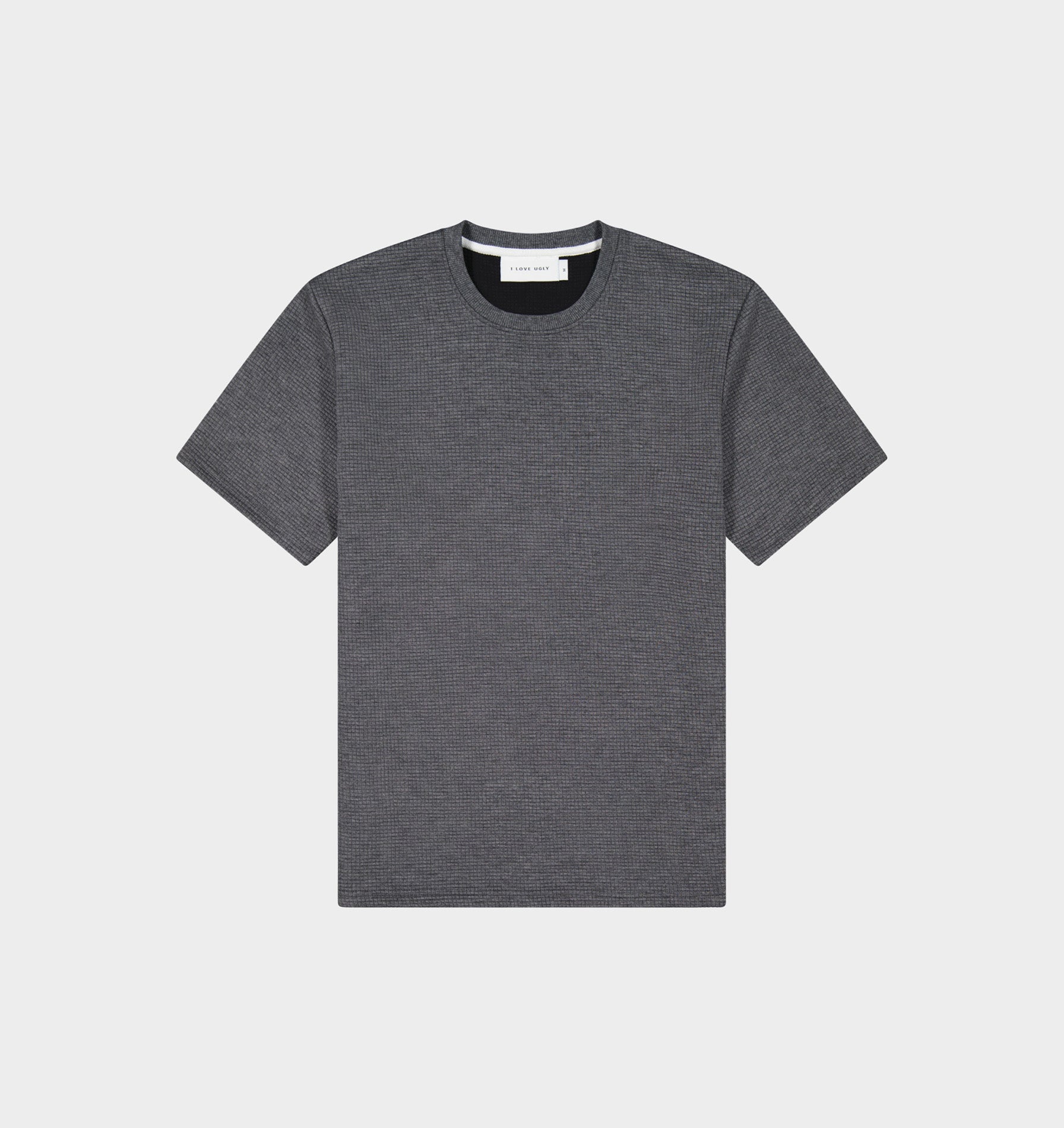 Textured Heavy Chester Tee - Ash