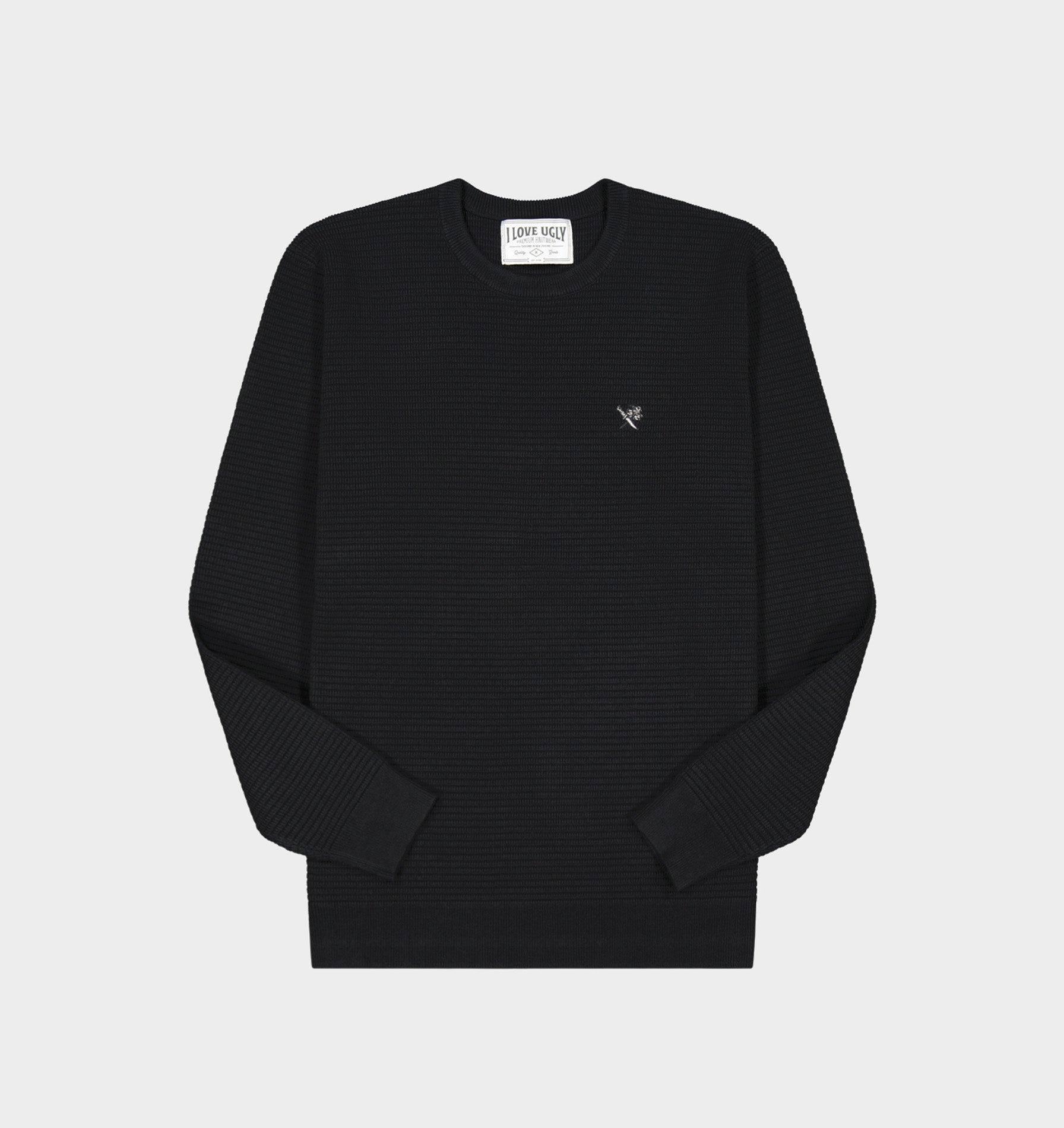 Mid Weight Sweater - Black