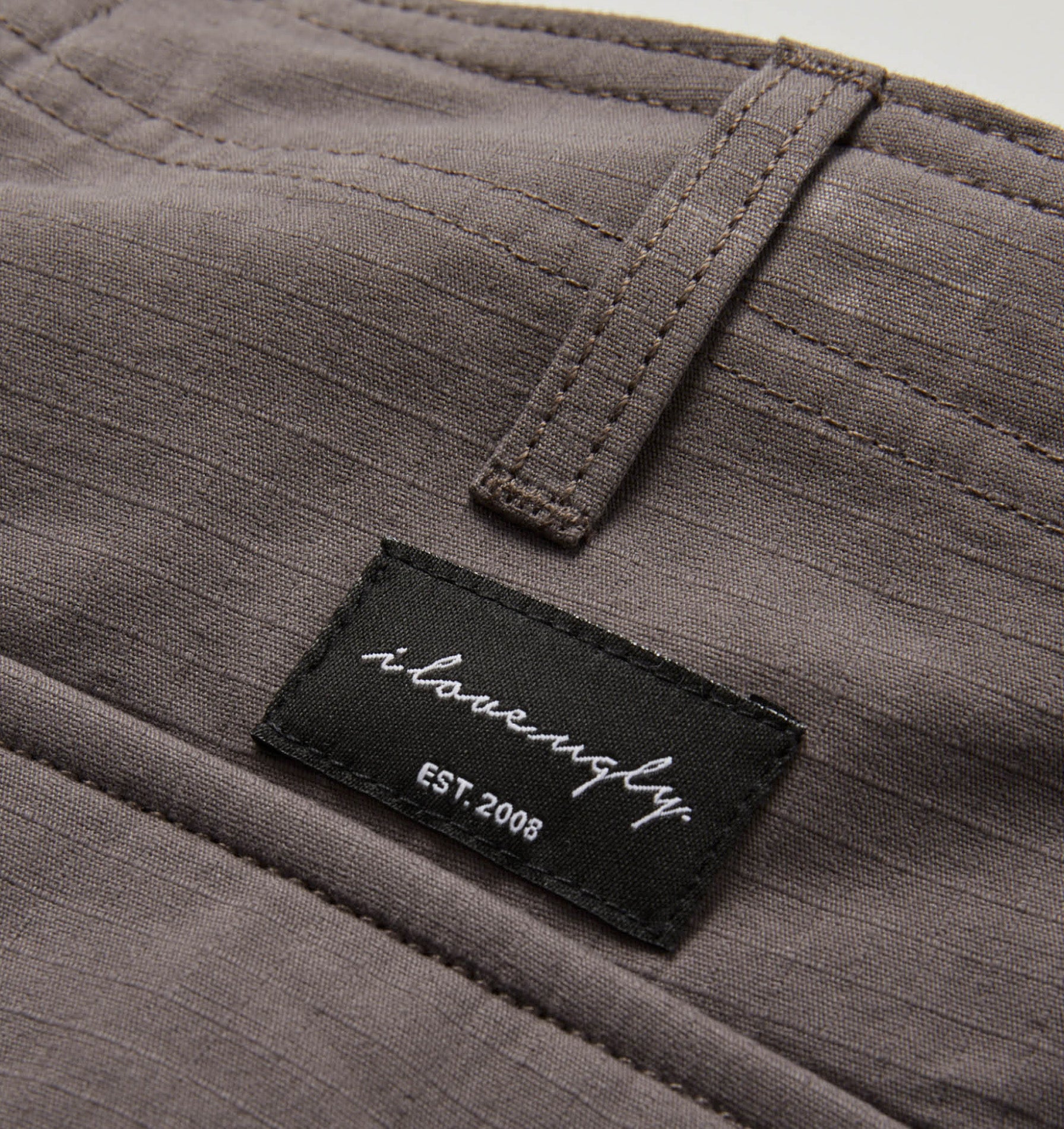 Straight Cargo Pant - Charcoal