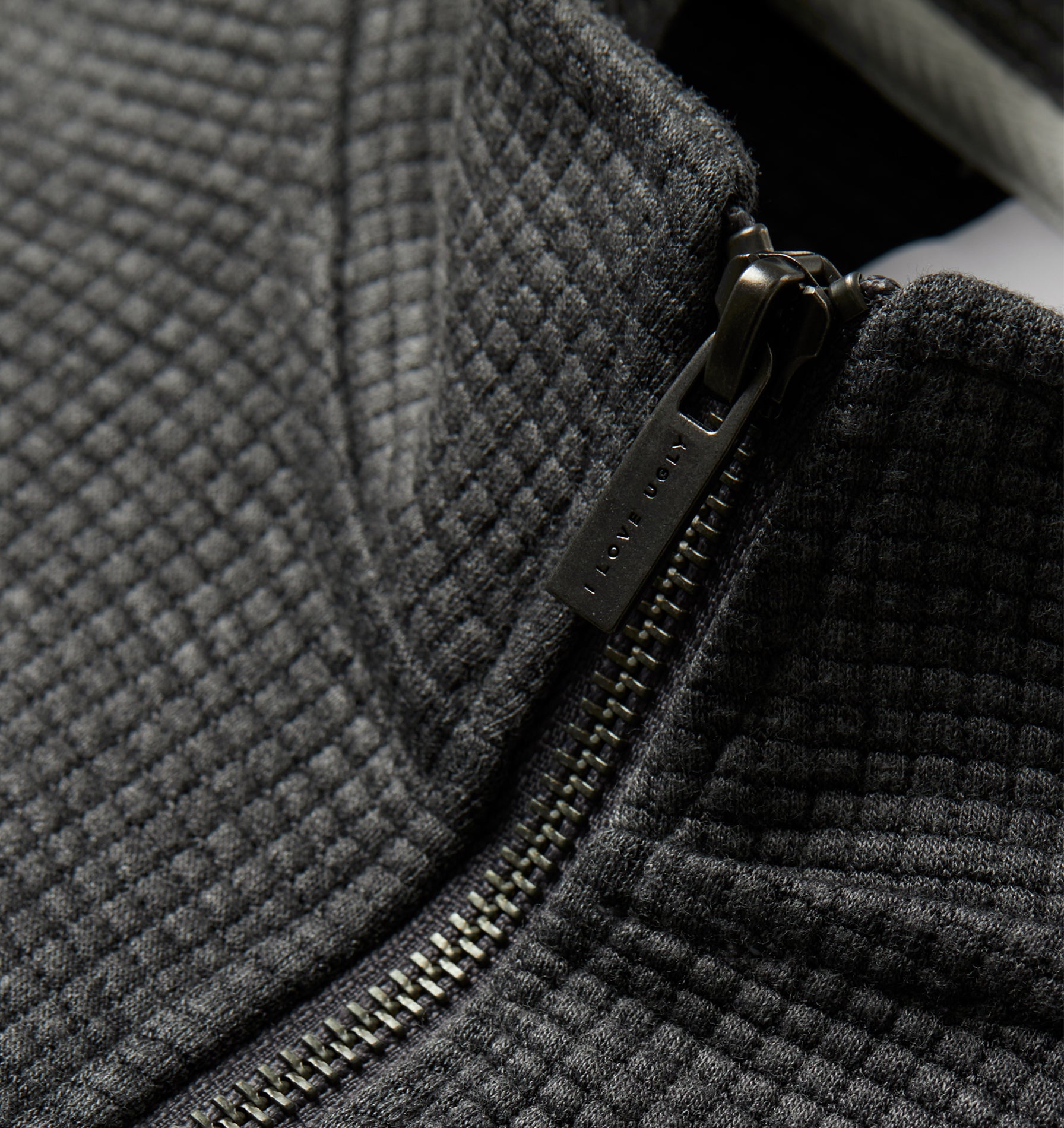 Textured Tottenham Pullover - Ash