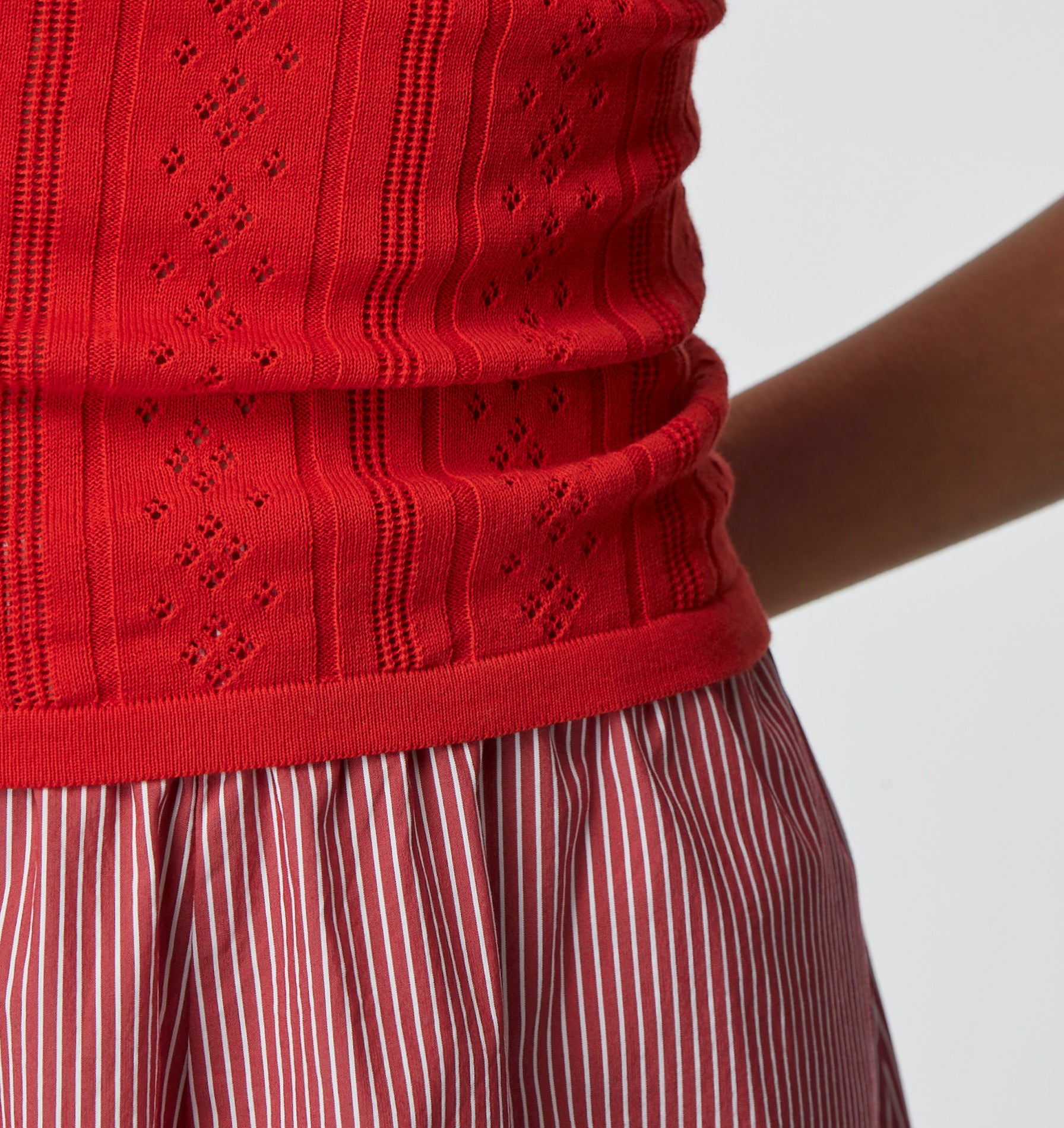 Sawyer Knit Top - Red