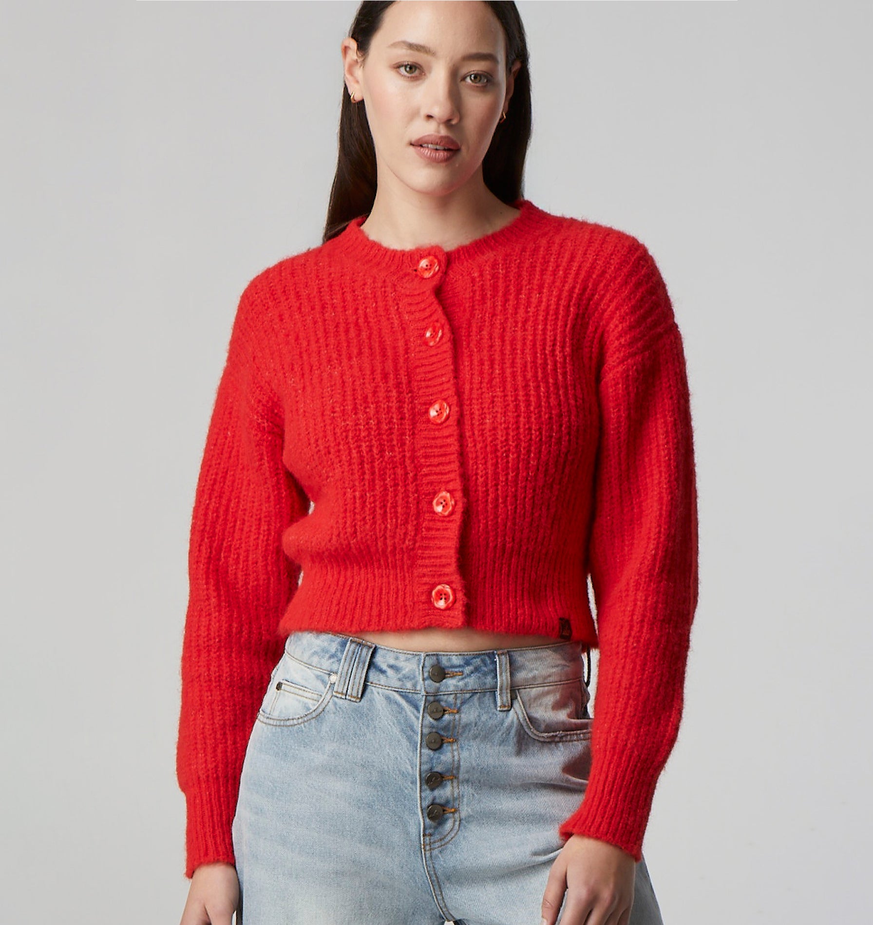 Alaina Cardigan - Red